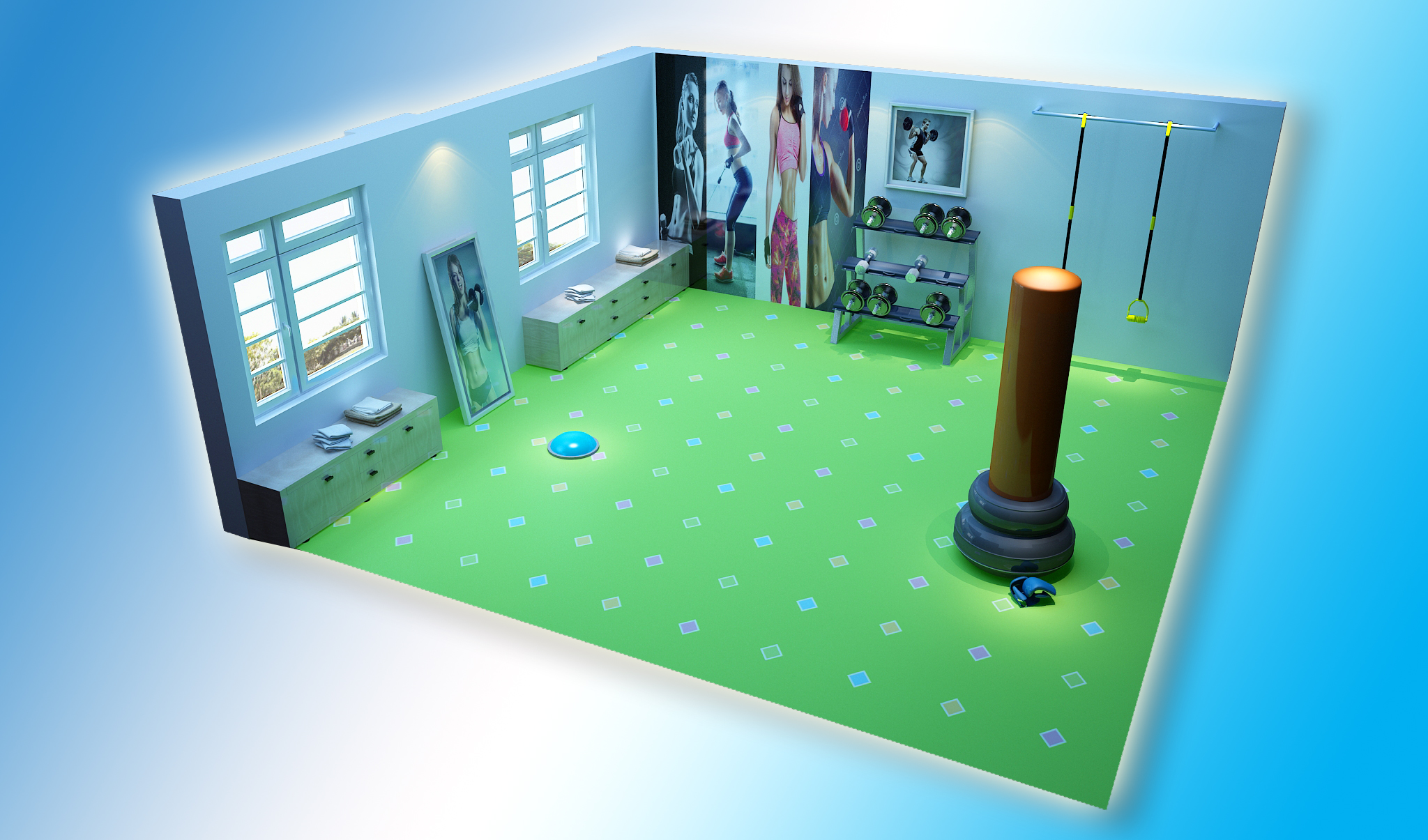 Enlio 3D floor