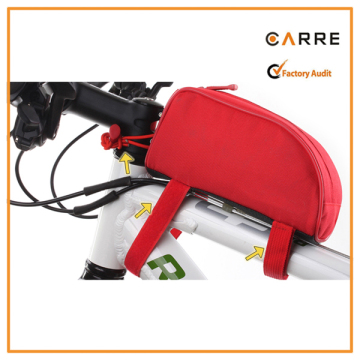 custom made cycling bicycle bike bag for front top tube