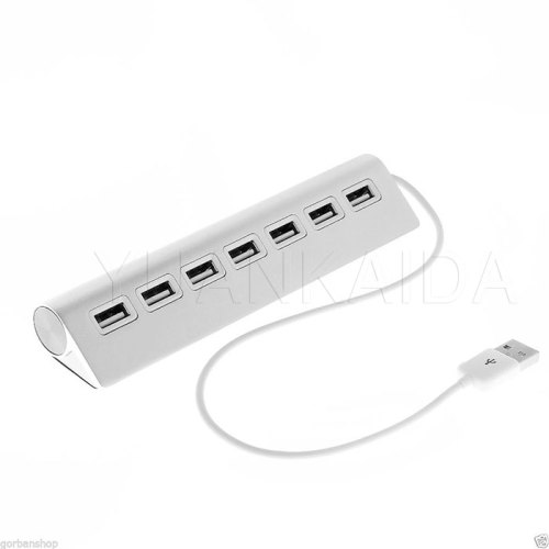 Aluminum USB 2.0 HUB 7port Adapter