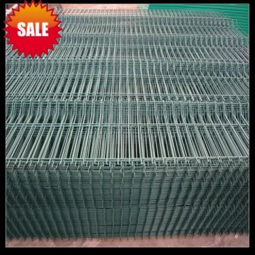 welded wire mesh fence panels in 6 gauge.