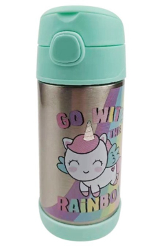 300mL Stainless Steel Cartoon Vacuum Bottle