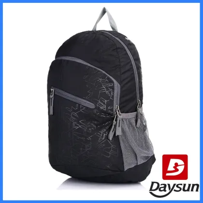 Custom backpack manufacturer black camping backpack
