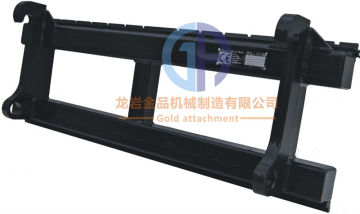 pallet fork frame for tractors