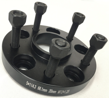 6061-T6 Aluminum Wheel Spacers Adapters 15mm/20mm/25mm/30mm 5X114.3 66.1MM M12 X 1.25