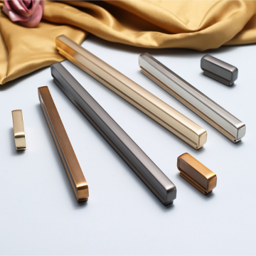 Minimalist Doğrusal Oluk Çinko Alaşımlı Dolap Çekerleri