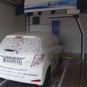 High pressure touchless drive through car wash