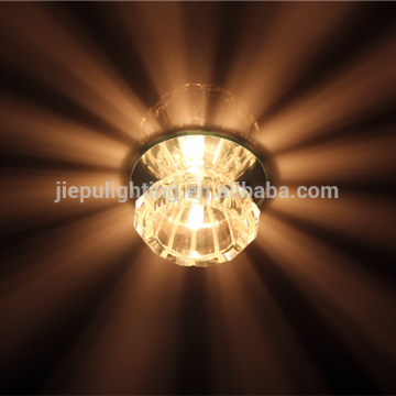 new design shade type G9 crystal downlight spotlight