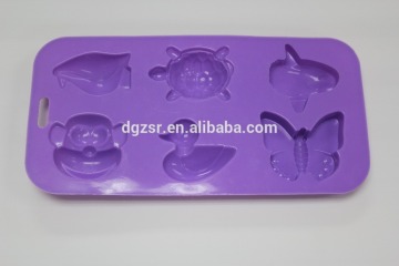 Animal shape silicone ice tray
