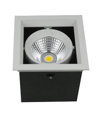 spuare led cob grille light