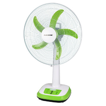 2023 Rechargeable Portable Table Fan with LED Light