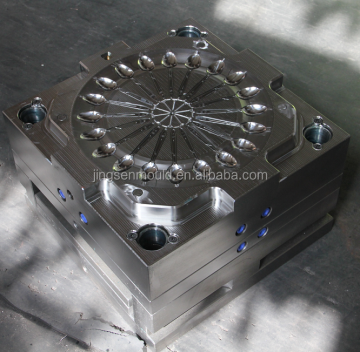 Top Quality Disposable Plastic Injection Cake Fork Moulds, Knife Molds, and Spoon Molds