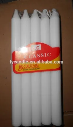 Madagascar 55g white candle / white candle to madagascar market