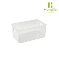 Caja de almacenamiento funcional multifuncional apilable de PET transparente