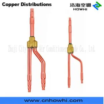Copper Fujitsu Distributor for Air Conditioning and Refrigeration,