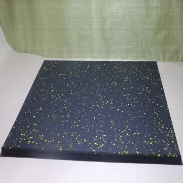 High density gym floor rubber tiles