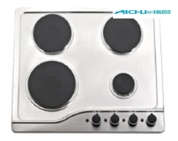 4 Burners Stainless Steel Electric Gas Stove
