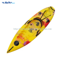 Sentarse en Top ocio Kayak LLDPE casco Material solo Kayak de pesca