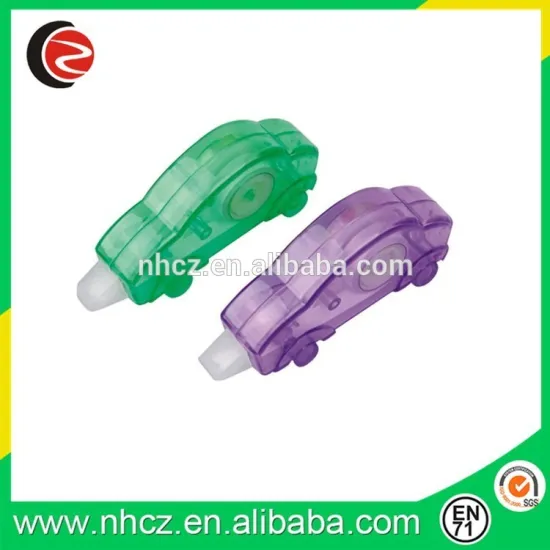 car shape with light correction tape