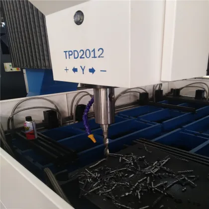 Automatic Steel Construction CNC Boiler Drilling Machine