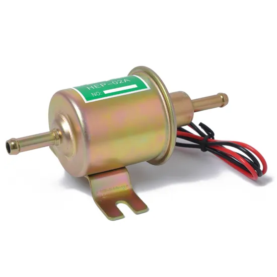 HEP-02A 24V In-line Low Pressure Electric Fuel Pump for Gas and Diesel
