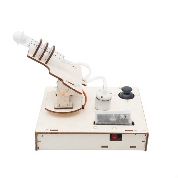 Plywood School Toy: Air Defense Gun Education and Science Kit