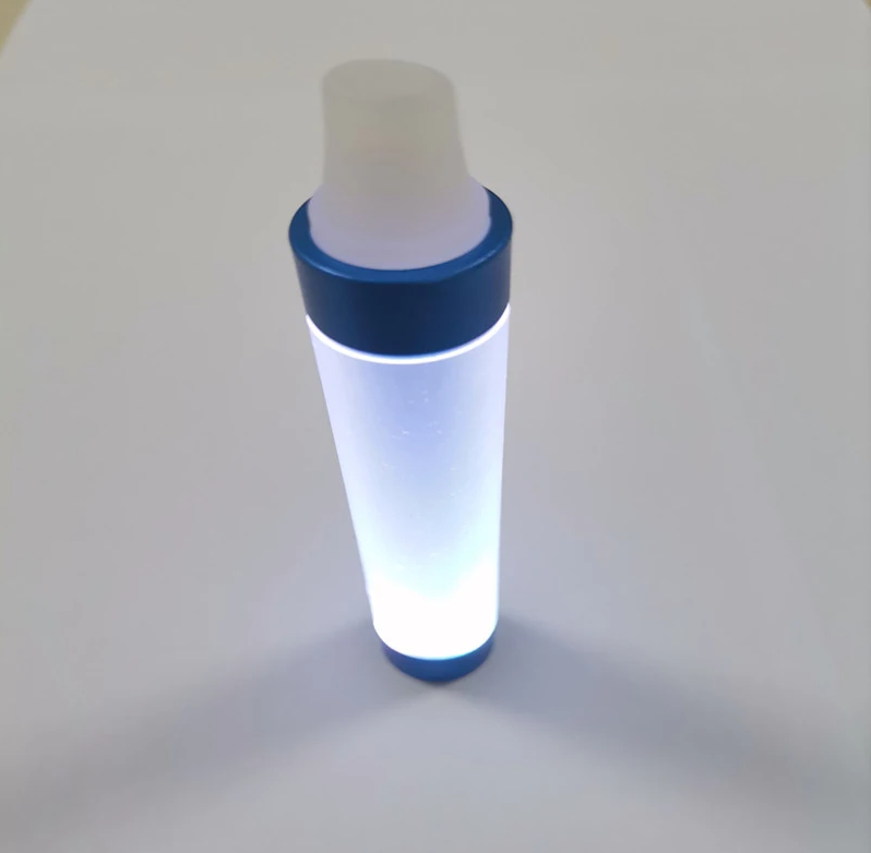 Caneta vape luz LED descartável