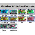 High Clear 3 layers chameleon headlight film