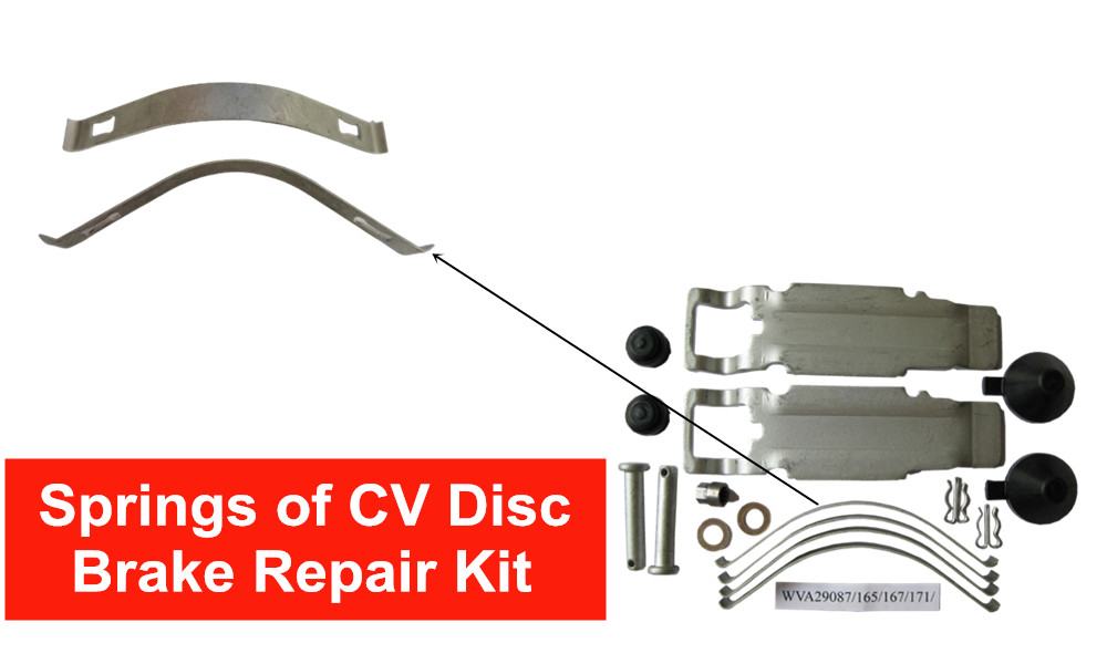 Springs Of Cv Disc Brake Repair Kit