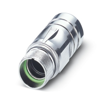 Boîtier de connecteur circulaire en aluminium usiné
