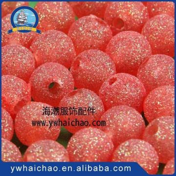 Modern style trendy style 20mm round plastic beads 2016