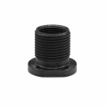 Black aluminum automobile oil filter spacer joint