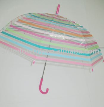 Customized Printing Eva Transparent Umbrella