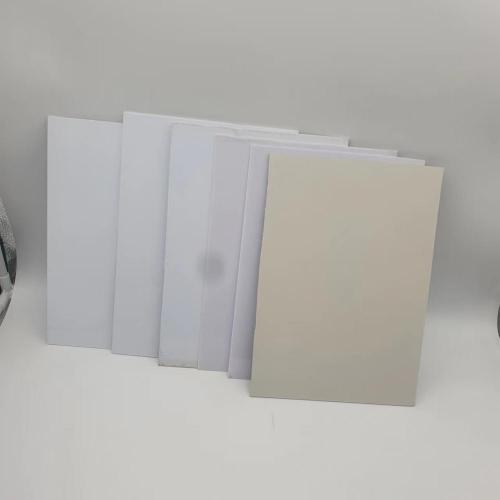 Opaque smooth anti-static PVC sheet