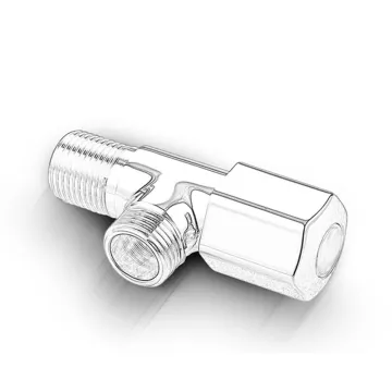 gaobao brand brass material angle seat valve angle stop valve