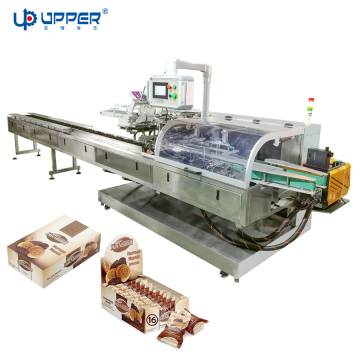 Ice Cream Carton Folding Machine with Portable Printer