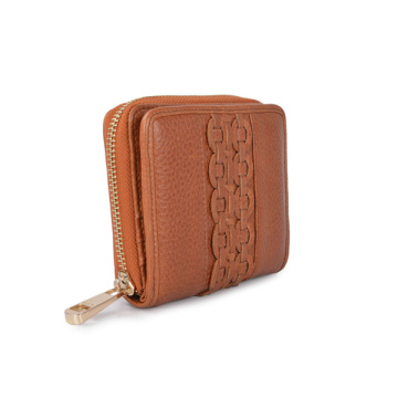 Antic Leather Coin Purse Credit Card Kleine Geldbörse