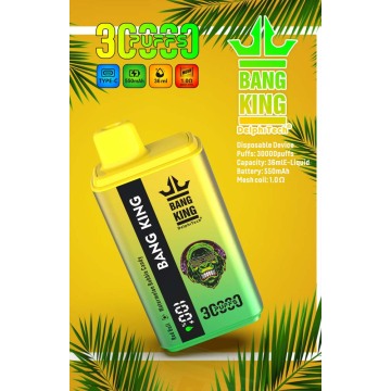 Bang King 30000 NIC 5% Puffs Vapes boleh guna