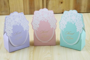 sweet love Wedding paper Candy box Gift box