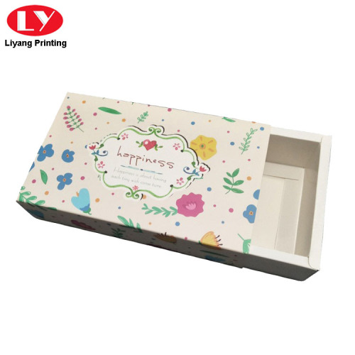 Folding Drawer Slide Paper Packaging Box for Scarf