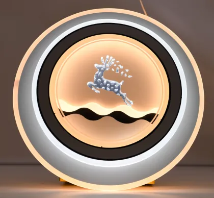 Round Shape Acrylic Ceiling Lamps for Bedroom