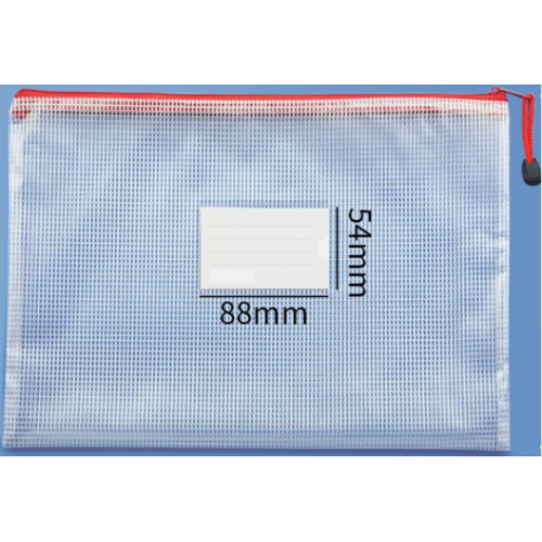 PVC office transparent mesh bag