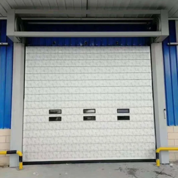 Industrial Sectional Aluminium Shutter Door