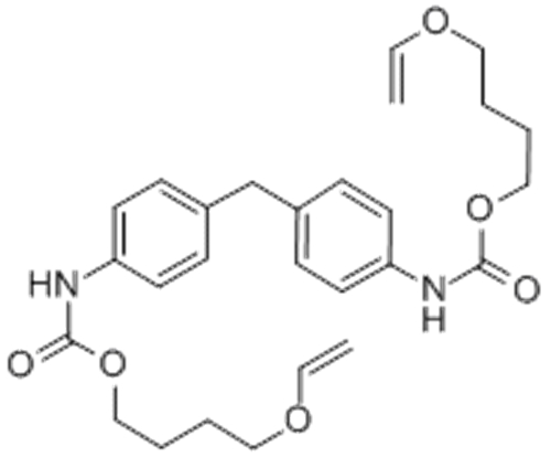 Carbamic acid,N,N'-(methylenedi-4,1-phenylene)bis-, C,C'-bis[4-(ethenyloxy)butyl] ester CAS 196109-16-7