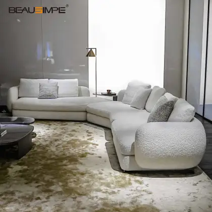 SAINT-GERMAIN Curved Convertible Sofa Modular Luxury