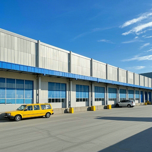 Prefabricated Metal Logistics Warehouses (2)