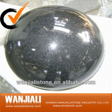 Black Stone Ball Outdoor decoration