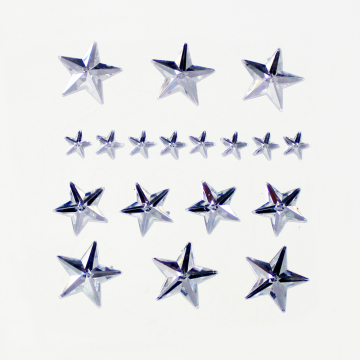 Star shaped Gems Sticker