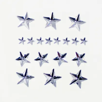 Star shaped Gems Sticker