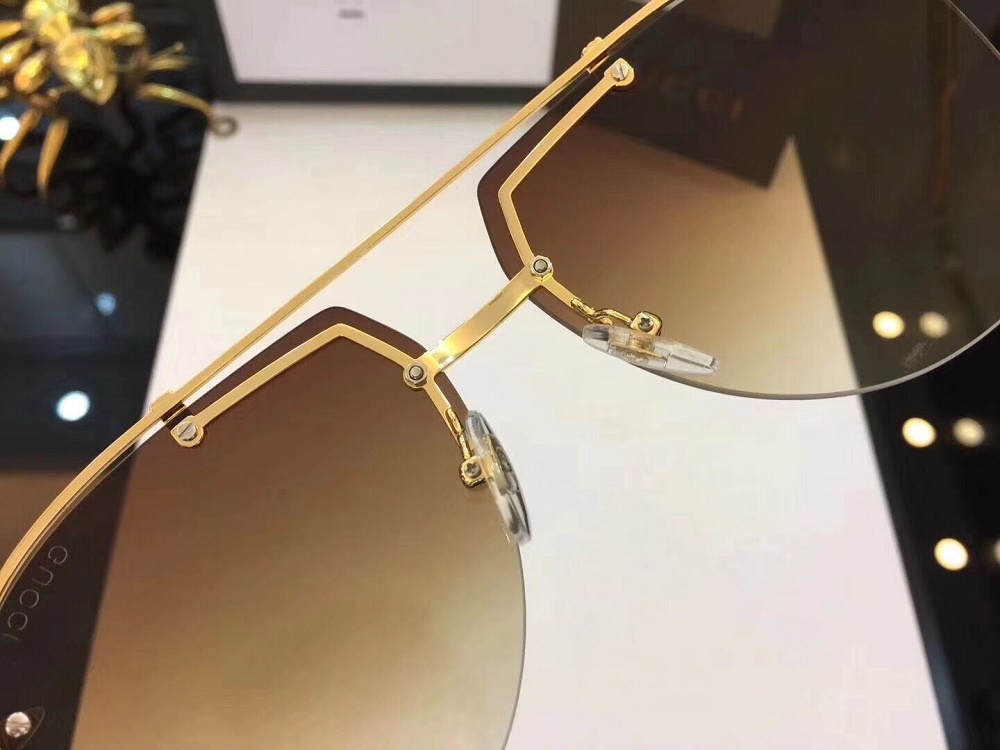 Semi Rimless Sunglass