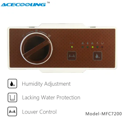 Portable Industrial Water Cooling Fan with airflow 7200cmh